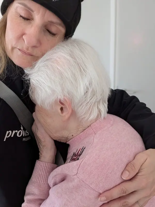 Manchmal bedeutet Pflege auch, loszulassen. 💜 Nach vielen gemeinsamen Jahre ...